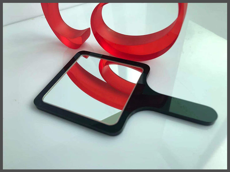 Acrylic cosmetic mirror